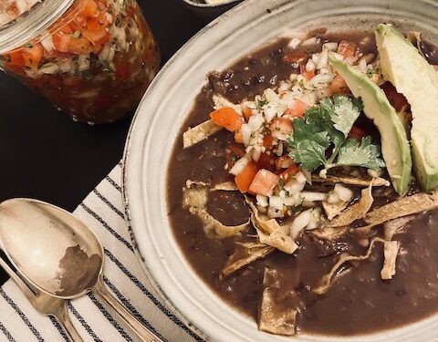 Mexican black bean soup instant outlet pot